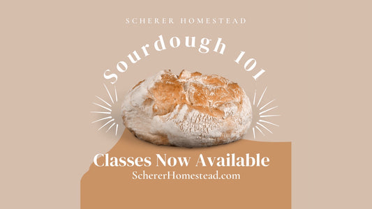 Sourdough 101 Class at Scherer Homestead Norman, OK