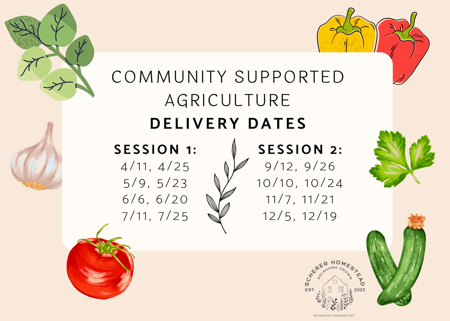 Community Supported Agriculture Shares: CSA boxes